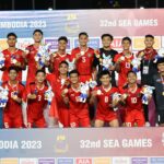 Tim Garuda Muda Usai Menang Lawan Thailand si SEA Games 2023/FOTO: PSSI